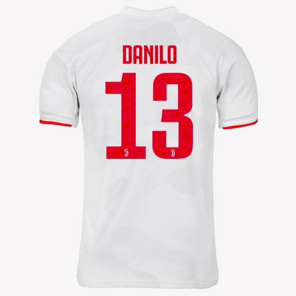 Camiseta Juventus NO.13 Danilo 2ª 2019/20 Gris Blanco